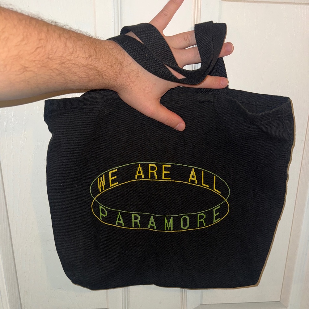 Paramore tote bag - black